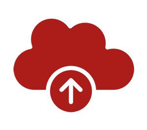 cloud upload icon