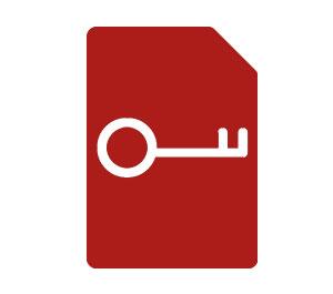 security key card icon